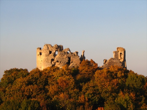 posledné lúče na Brekove