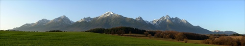 Tatry - panorama