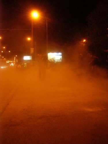 smoke...on the busstop