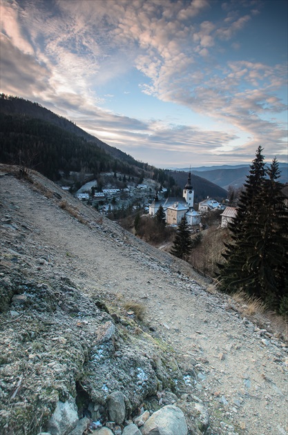 Ľadové ráno v Španej doline