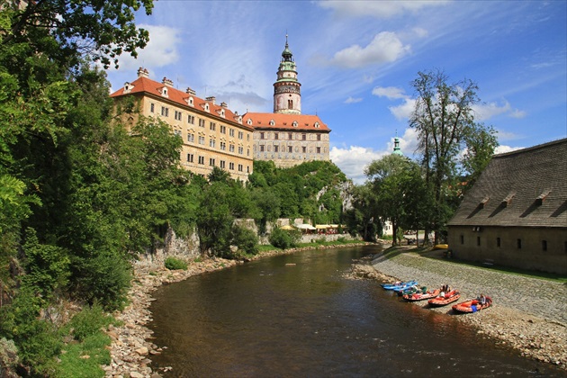 Pozdrav z Českého Krumlova