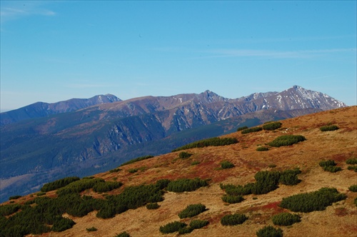 pohľad na Západné Tatry