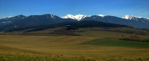 panoráma Západné Tatry