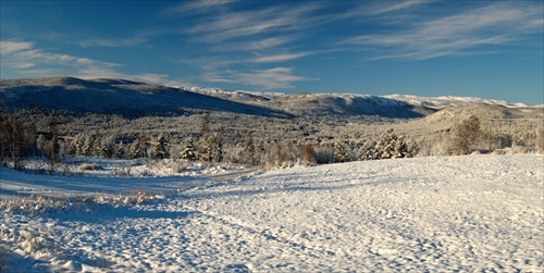 zimná panoráma