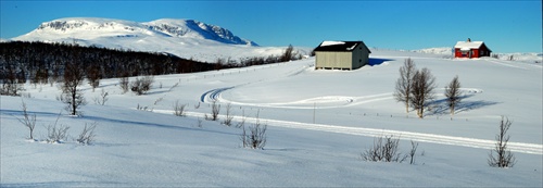 typické letné farmy-panoráma