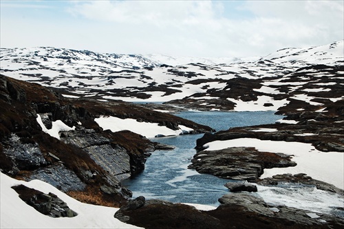 NP Hardangervida, južné Nórsko