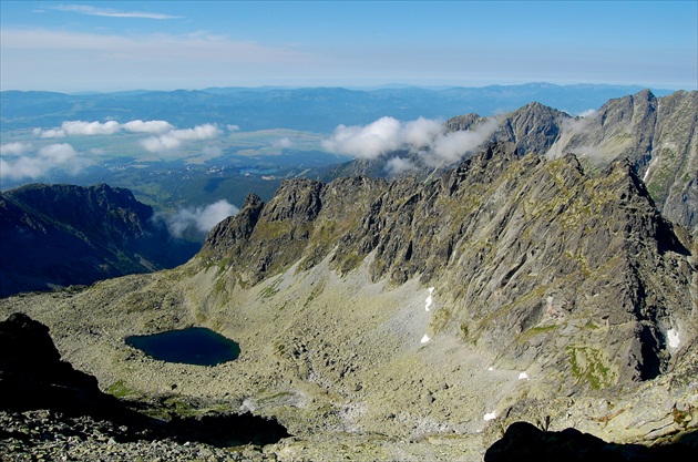 Dračia dolina a Dračie pleso 2 019 m.