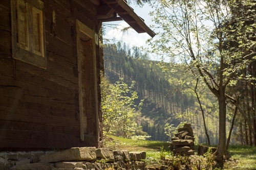 Chalúpka s krásnym výhľadom