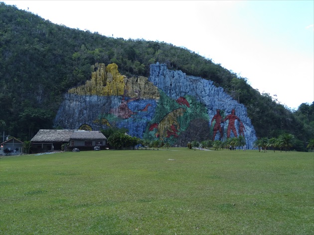 .Kuba, údolie Viñales.