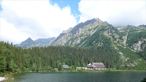 Popradské pleso č.2 . Vysoké Tatry