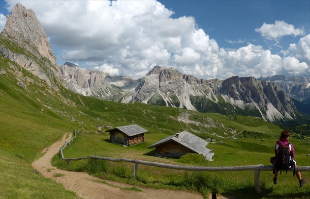 pokoj v Dolomitoch