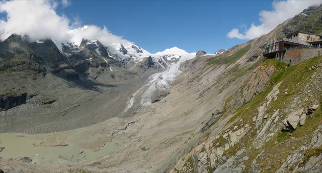 Grossglockner a ľadovec Pasterze