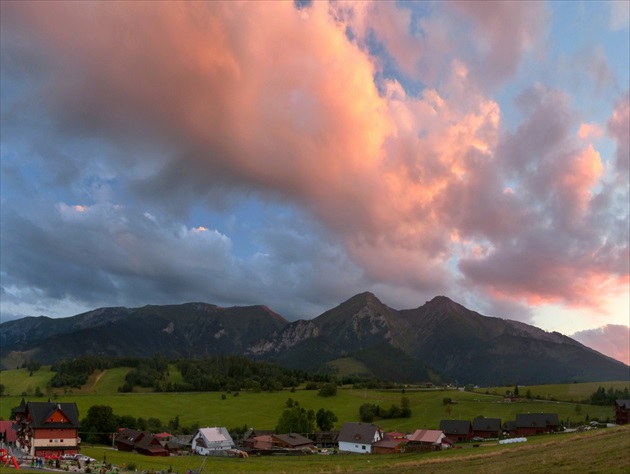 Západ Slnka nad Beliankami