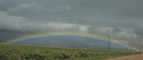 prejazd naprieč Nevadou