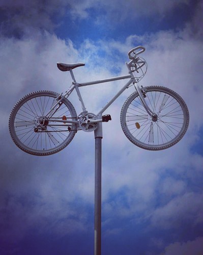 I want to ride my bicycle... 