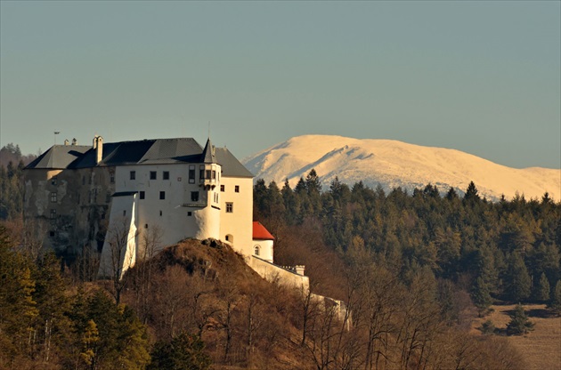 Majestátny Hrad Ľupča