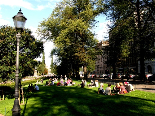 Popoludnie  v Helsinkách