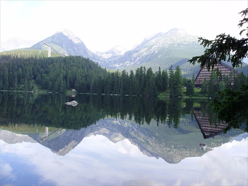 Panoráma na Štrbskom Plese