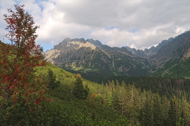 Z letnej trasy na Popradské pleso