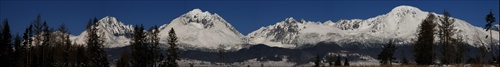 tatry zima