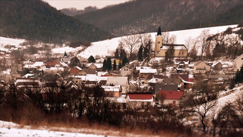 zasnežená Pružina