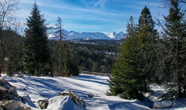 Tatry zo Spišskej Magury