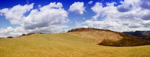 Folkmarske sedlo panorama