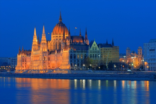 Budapešť parlament