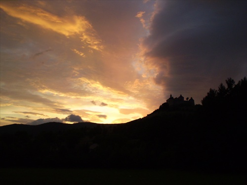 Krásna Hôrka after rain