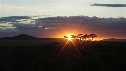 Afrika , Tanzania krater Ngorongoro