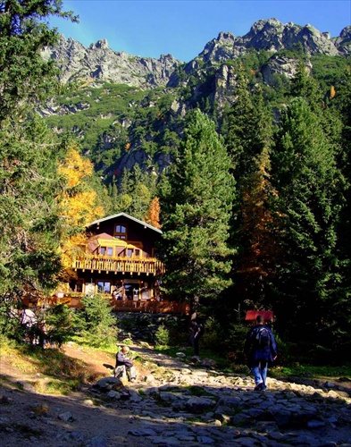 Tatry - Zamkovskeho chata