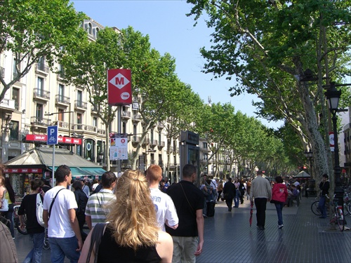 Neopakovateľná atmosféra na ulici La Rambla