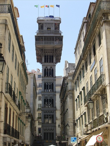 Elevador de Santa Justa Lisabon