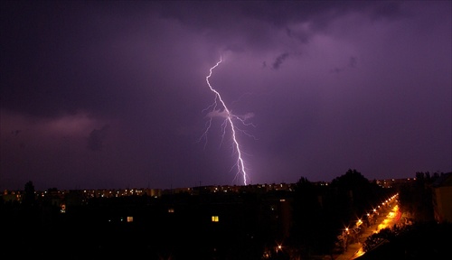 búrka nad Okružnou