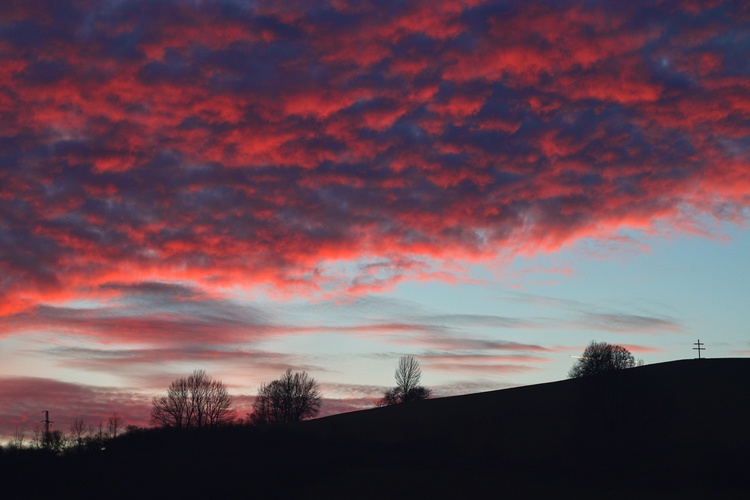 večer nad Obadovým očkom