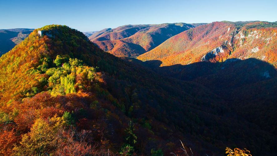 Muránska planina na jeseň