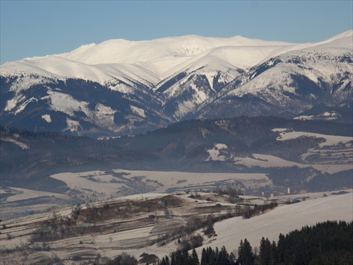 Nízke Tatry pod snehom