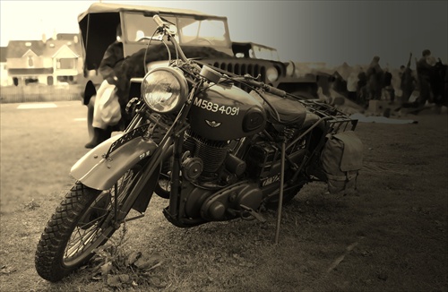 army motorbike