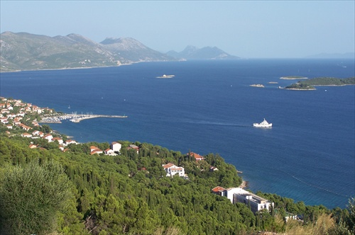 ide sa z Orebiču na Korčulu