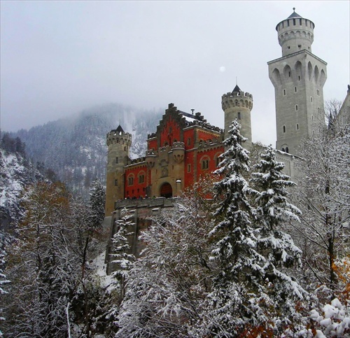 Zámok Neuschwanstein 3