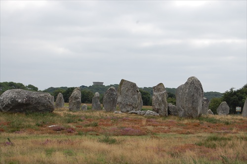 Kermario - megalitické pole, Bretagne