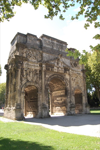 L arc de triomph, Orange