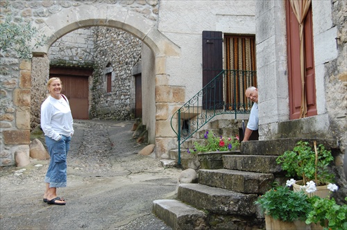 Jacqueline a Gilles vo Vogué