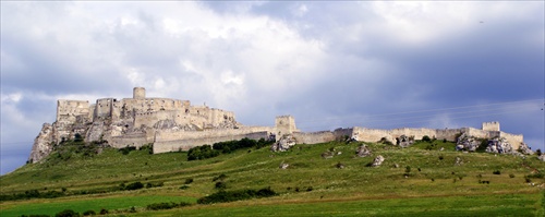 Pohľad na Spišský hrad lV.