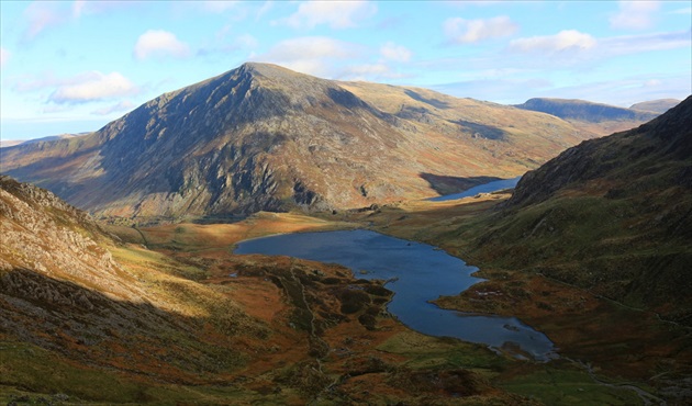 Llyn Idwal a Pen Yr Ole Wen (Wales)