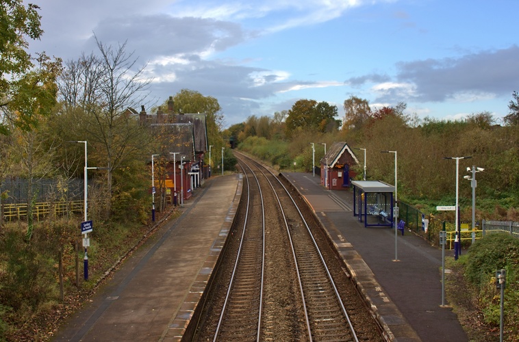 Great Sankey Station