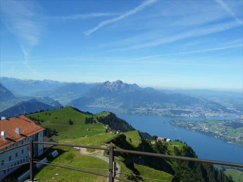 Vrch Pilatus-dominanta Luzernu