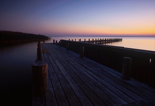 západ na Neusiedler am See