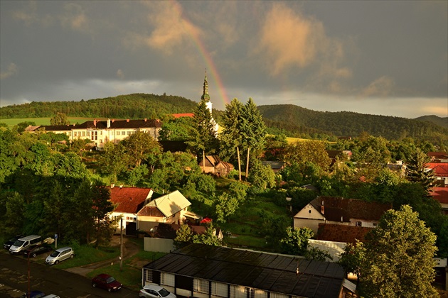 z balkóna..