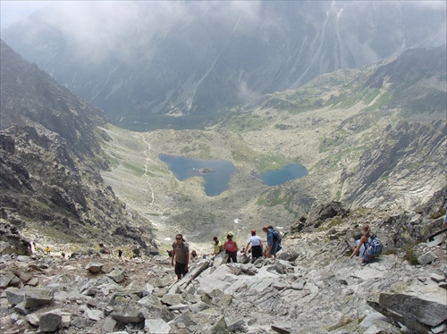 na vrchole Rysov(2499 m)